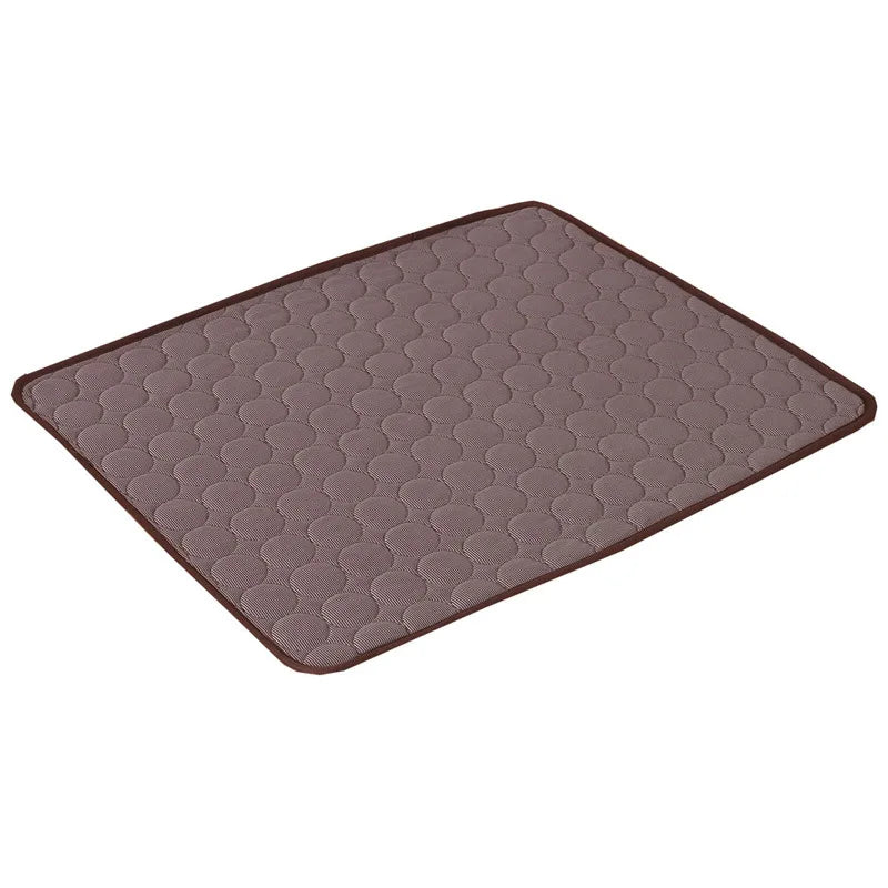 Dog Cooling Mat Summer Pet Cold Bed Extra Large For Small Big Dogs Pet Accessories Cat Durable Blanket Sofa Cat Ice Pad Blanket Aeivalo