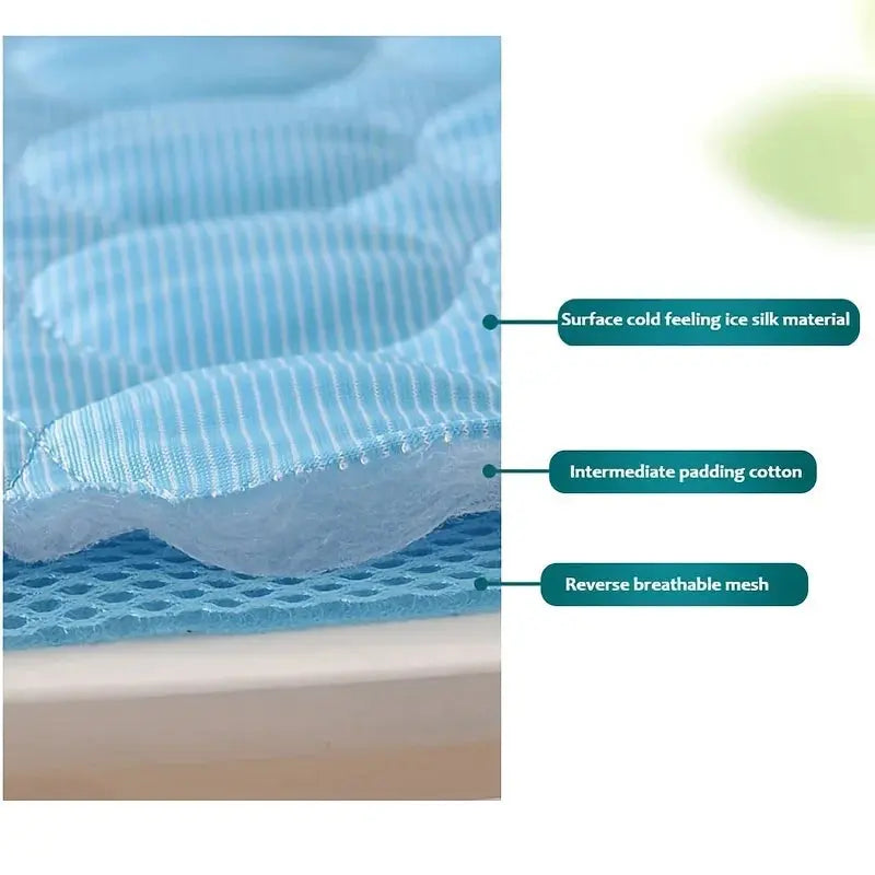 Dog Cooling Mat Summer Pet Cold Bed Extra Large For Small Big Dogs Pet Accessories Cat Durable Blanket Sofa Cat Ice Pad Blanket Aeivalo