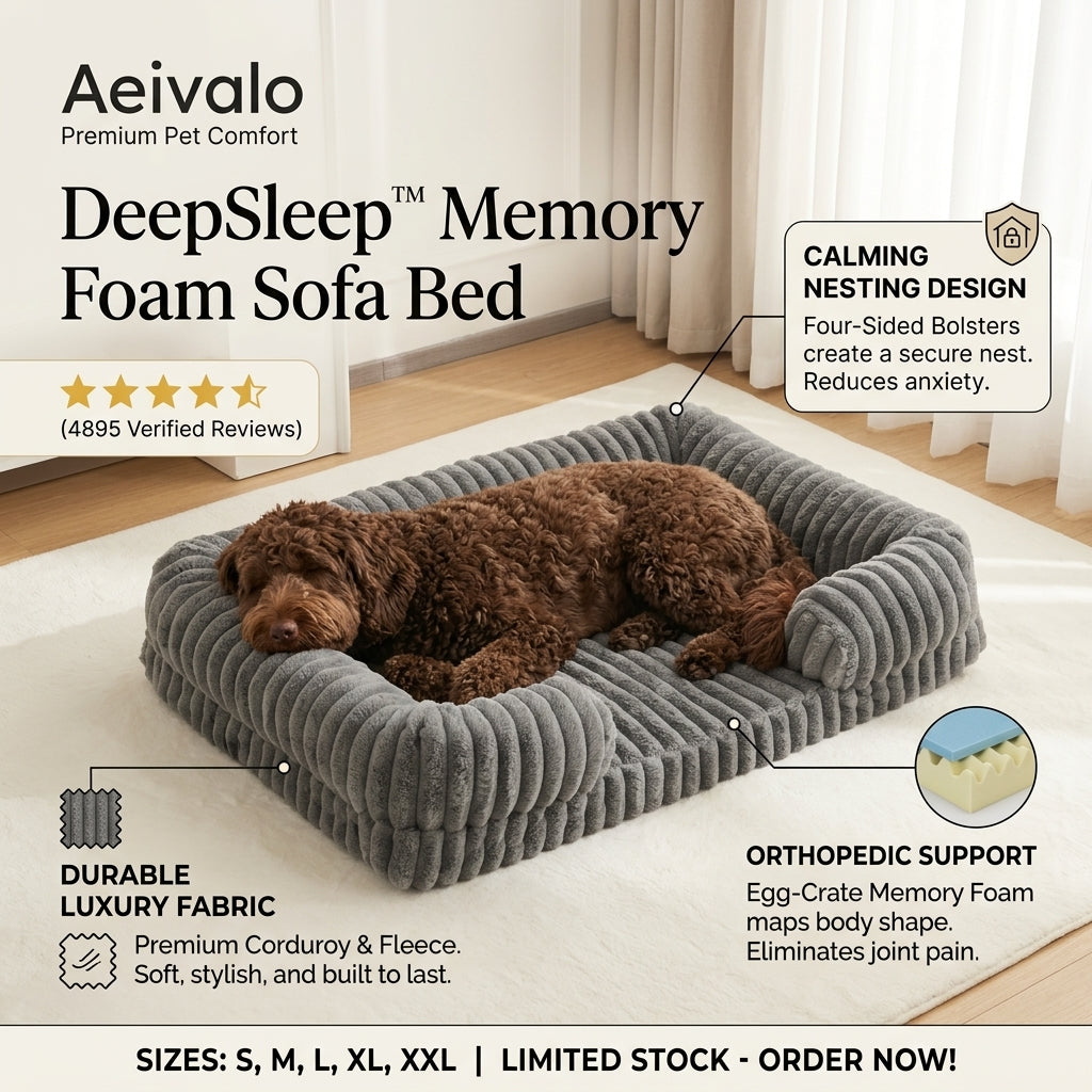The DeepSleep Memory Foam Sofa Bed Aeivalo
