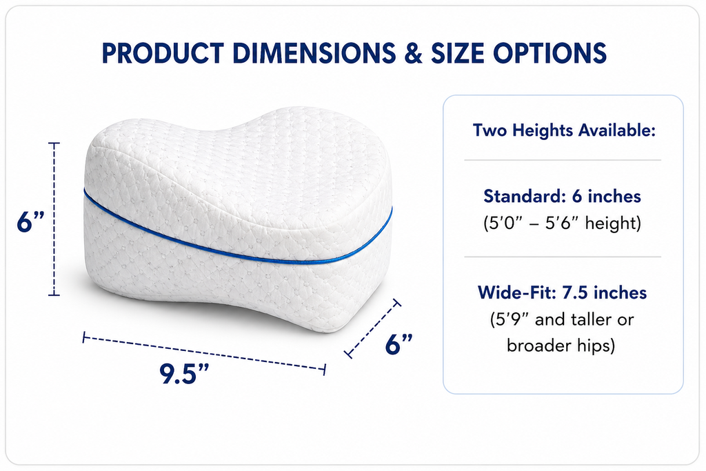 AlignPro™ Knee Relief Pillow