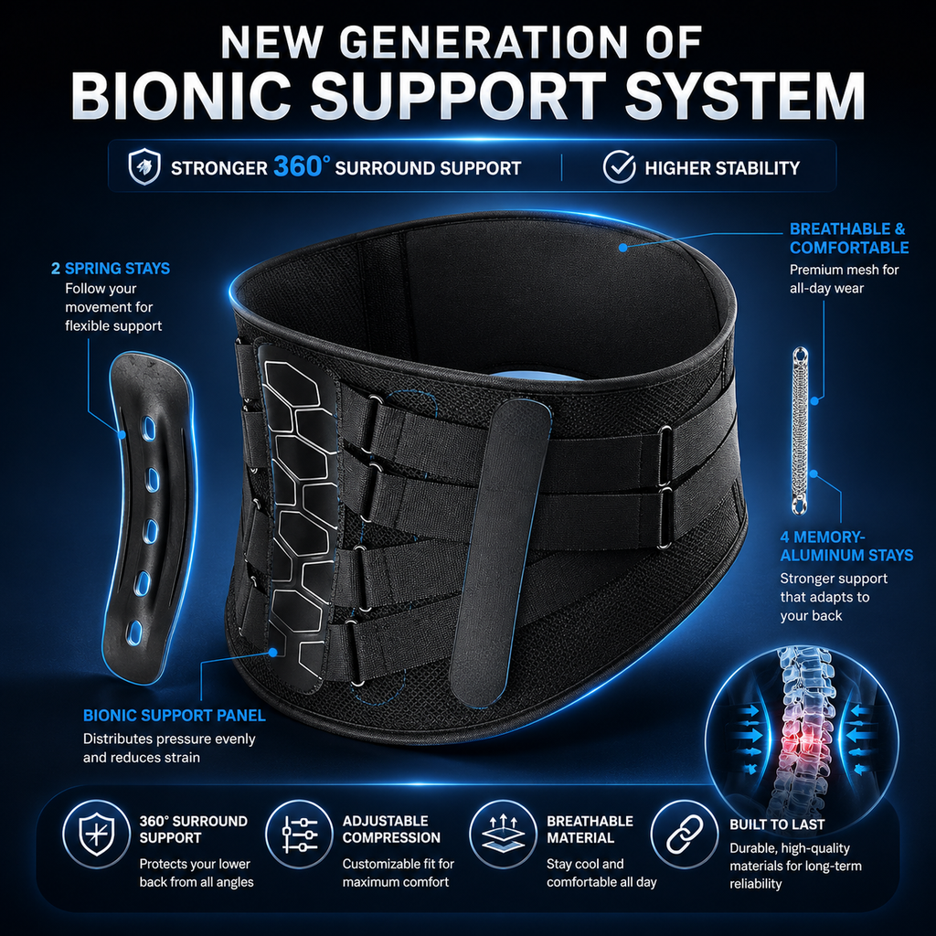 SpineLock™ Pro Lumbar Back Brace