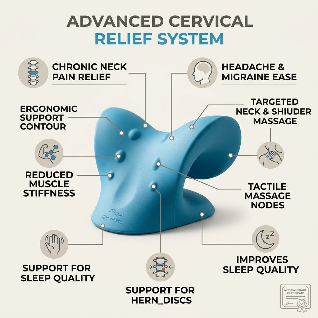 CurvRelief™
Cervical Traction Pillow
