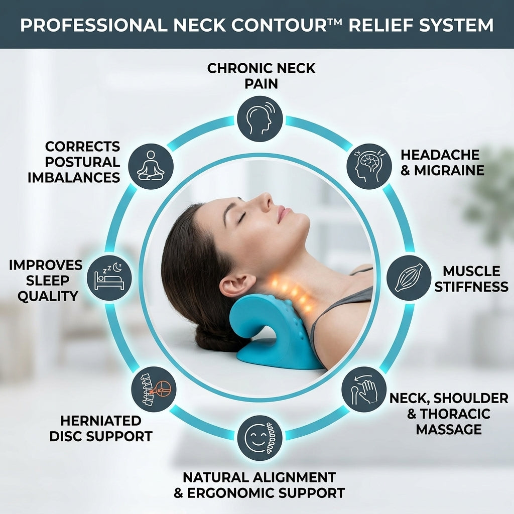 CurvRelief™
Cervical Traction Pillow
