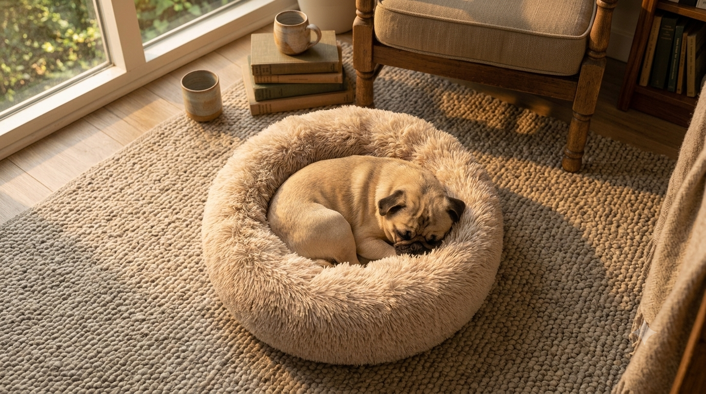 The Paws Royale Plush Bed Aeivalo