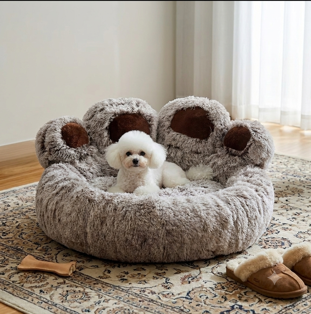 The Paws Royale Plush Bed Aeivalo