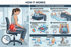 WaveFlow™
U-Shaped Coccyx Comfort Cushion