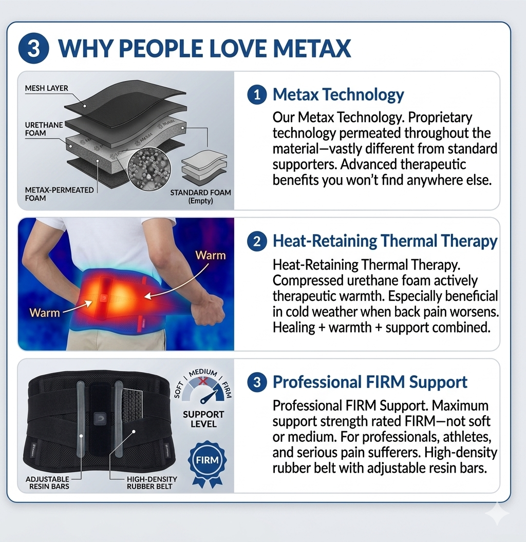 MetaxPro™ Lumbar Support