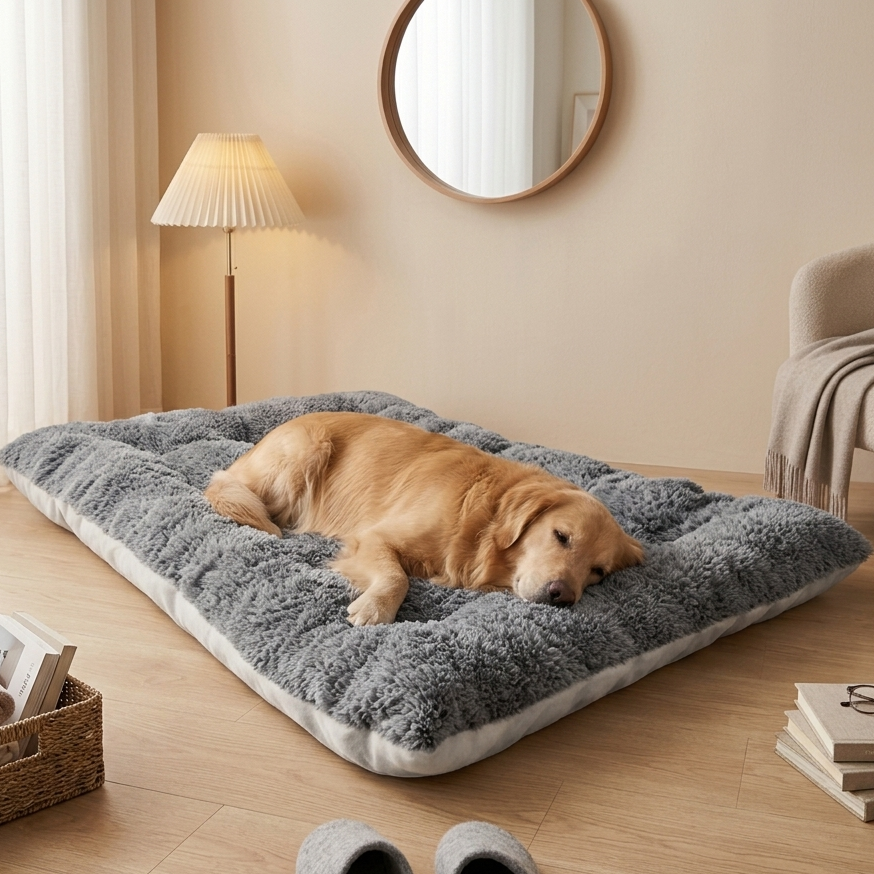 The NestCloud Plush Crate Mat Aeivalo