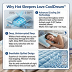 CoolDream™
Cooling Gel Sleep Pillow