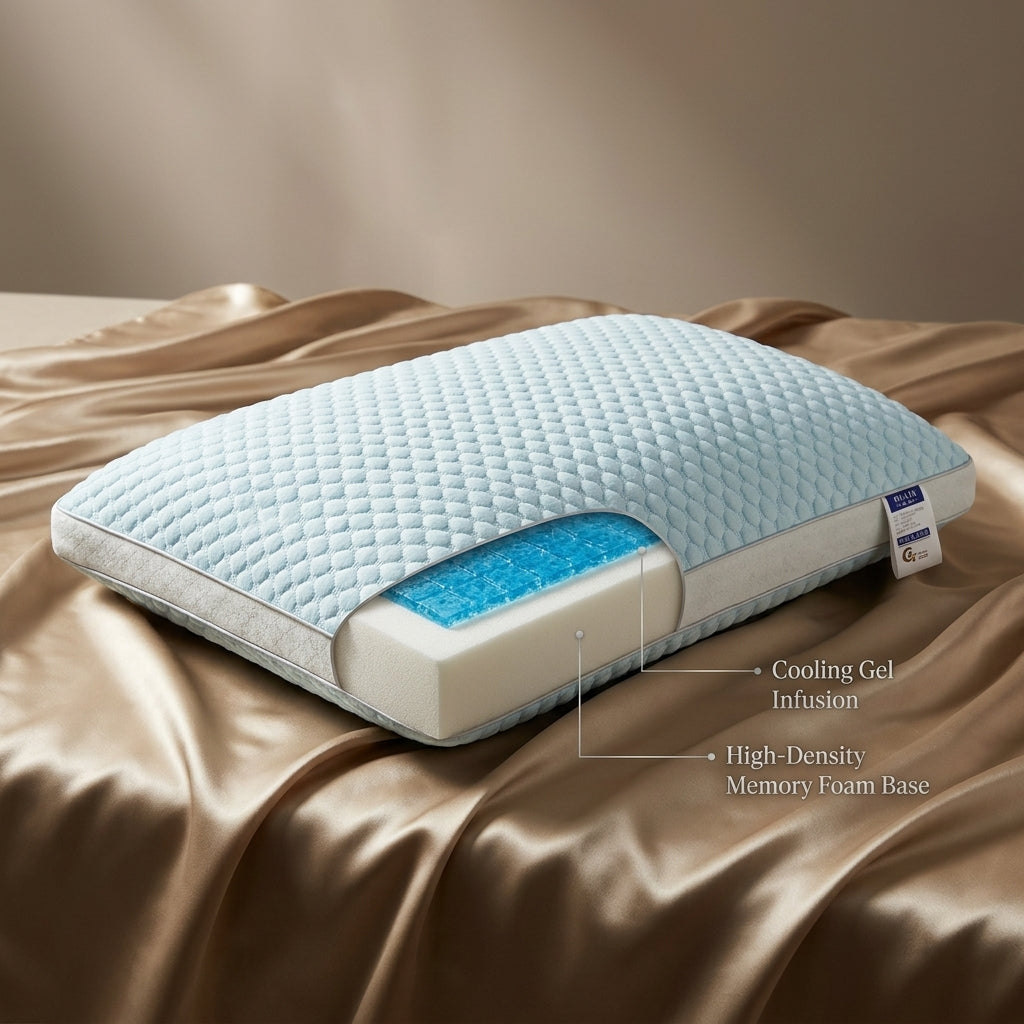 CoolDream™
Cooling Gel Sleep Pillow
