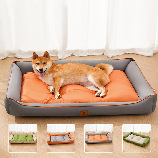 Large Dog Bed Waterproof Dog Bed for Big Dogs Summer Cooling Cat Bed Soft Sleeping Pet Mat All Seasons Puppy Mat for Chihuahua Aeivalo