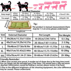 Large Dog Bed Waterproof Dog Bed for Big Dogs Summer Cooling Cat Bed Soft Sleeping Pet Mat All Seasons Puppy Mat for Chihuahua Aeivalo