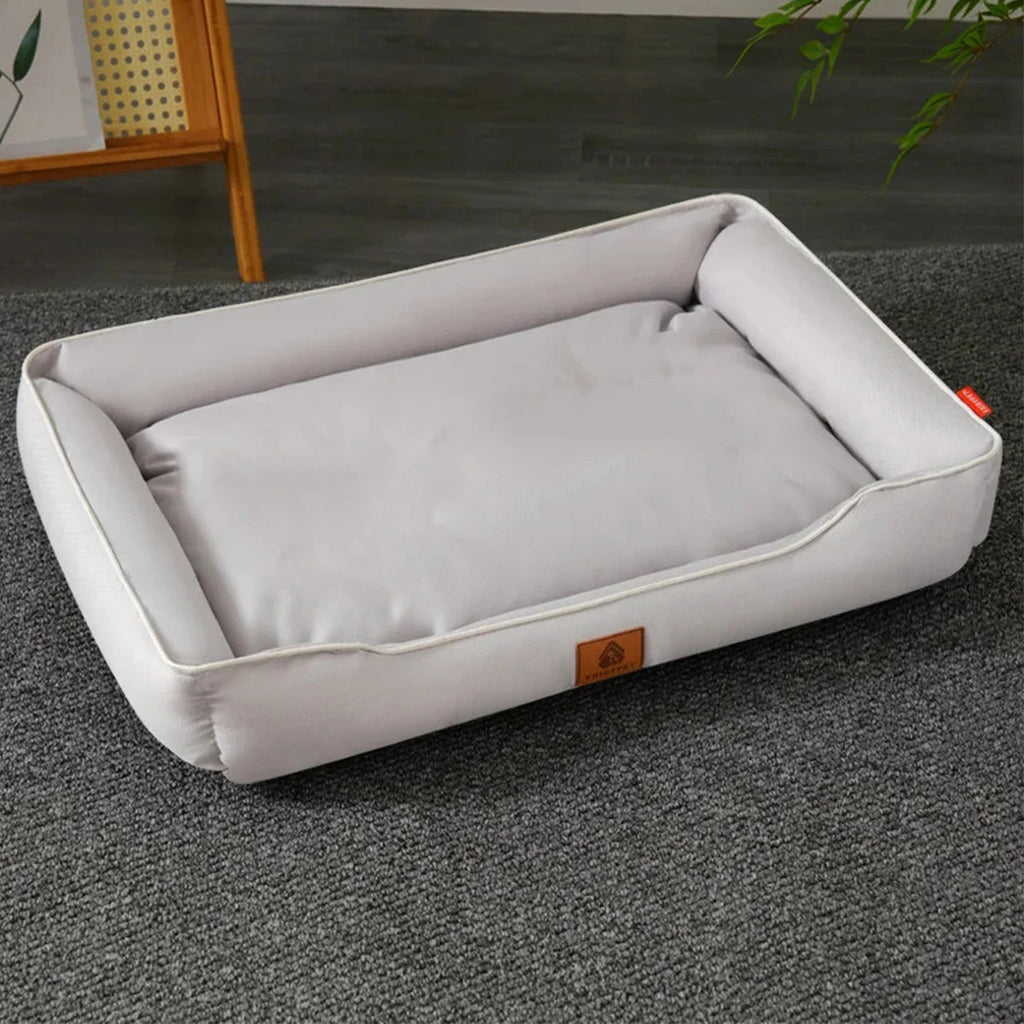 Four Season Square Dog Bed for Large Dog Mattress Bite-resistant Cat Bed Soft Thickened Dog Bed Waterproof Sofa Pet House Aeivalo