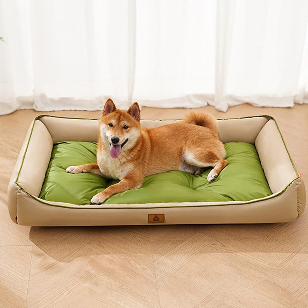 Large Dog Bed Waterproof Dog Bed for Big Dogs Summer Cooling Cat Bed Soft Sleeping Pet Mat All Seasons Puppy Mat for Chihuahua Aeivalo