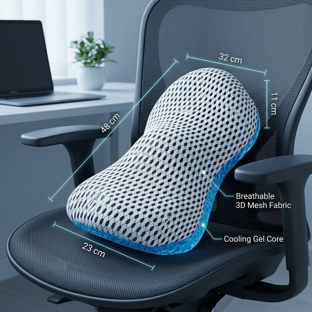 LumbaRest™ OrthopedicLumbar Support Cushion
