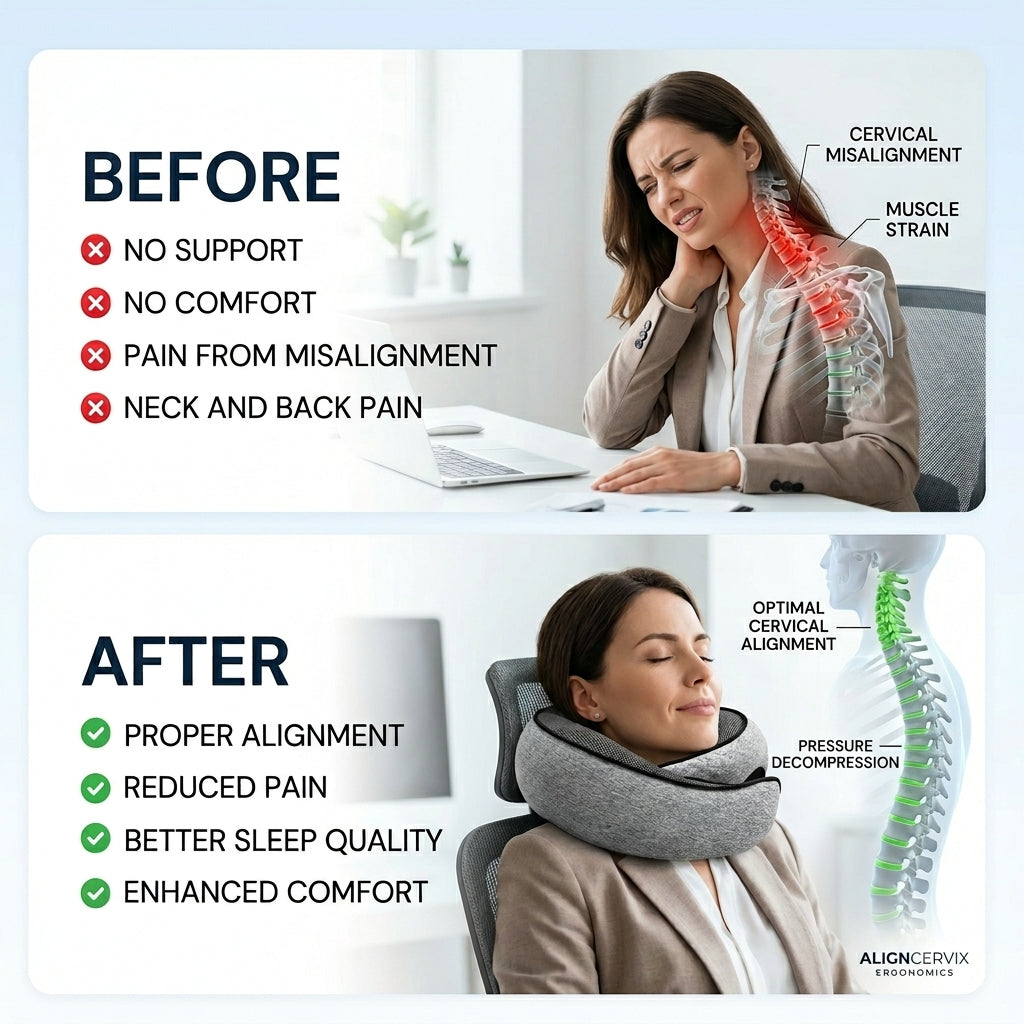 Perfecta™ Premium Travel Neck Pillow